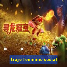 traje feminino social